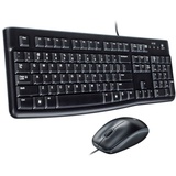 Logitech MK120 Tastatur Maus, enthalten USB QWERTZ Slowakisch Schwarz