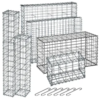 Vendomnia Gabionen Steinkorb Gabione Steinzaun Steingabionen Drahtkorb Zaun Mauer -