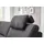 die planbar Wohnlandschaft DIE PLANBAR "ZE-EM16033 U-Form, Breite 330 cm", grau (mammut grau), B:330cm T:262cm, 100% Polyester, Sofas, Wohnlandschaft, wahlweise mit Kopfstützen und Bettfunktion