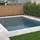 Evolution Poolfolie Oval grau 623 x 360 x 120 cm