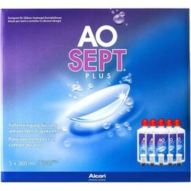 Aosept Plus Peroxid-Lösung 5 x 360 ml