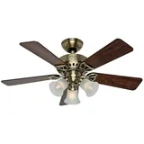 Hunter Beacon Hill 107 cm Deckenventilator Messing