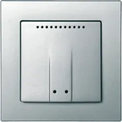 elsner WGTH-UP, alu Innenraumsensor (Temperatur, Feuchtigkeit) #20551