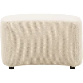 Home Affaire Hocker MAISIE Velours 47 x 45 x 53 cm Beige