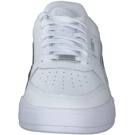 Puma Caven Dime Unisex Weiß/Schwarz/Silber 43