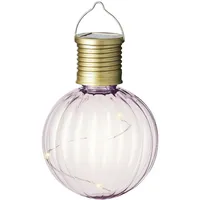 MARELIDA LED Solar Glühbirne Kugelleuchte für Garten Balkon D: