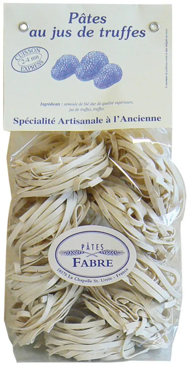 Pâtes Fabre Gourmet Tagliatelle mit Trüffel "Saint John" 250g - Französische Delikatesse