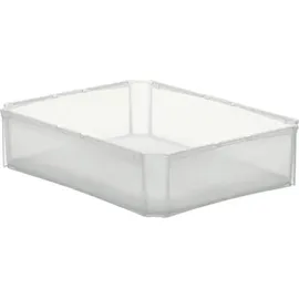 Surplus Systems Einsatzkasten für Eurobox 1/2 quer, transparent Boxen, Körbchen & Kisten