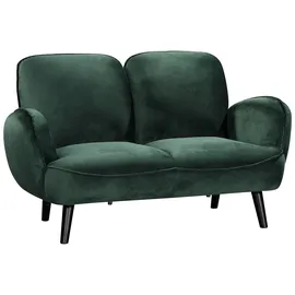 Atlantic Home Collection 2-Sitzer Sofa, Samt, grün