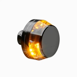 motogadget Lenkerendenblinker mo.blaze disc dark, links, schwarz