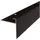 PROVISTON Einfass- & Abschlussprofil Aluminium 50 x 10 x 1000 mm Bronze Dunkel
