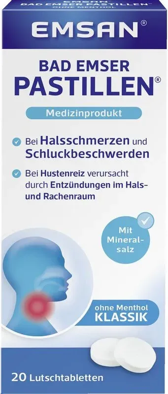 EMSAN Bad Emser Pastillen® ohne Menthol