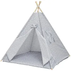 Spielzelt BABYGO "Little Tent" Spielzelte grau Kinder Spieltunnel Spielzelt Made in Europe