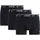 Nike Boxershorts Cotton Stretch schwarz/weiß S 3er Pack