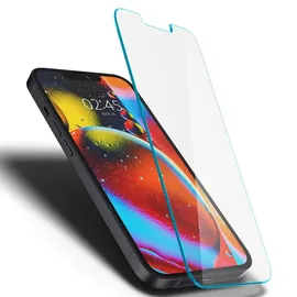 SPIGEN EZ FIT Gehärtetes Glas Displayschutzfolie Mit Montagerahmen Apple iPhone 13 Mini