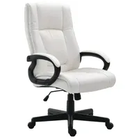 CLP Bürostuhl ergonomisch mit Rollen und Höhenverstellung, Chefsessel höhenverstellbar
