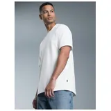 TRIGEMA T-Shirt TRIGEMA "TRIGEMA T-Shirt DELUXE Baumwolle", Herren, Gr. 3XL, weiß, 100% Baumwolle, Basic, Shirts T-Shirt, Topseller