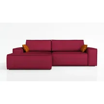 mebloland Ecksofa TOR mit Schlaffunktion. Farbe: Red. - Rot