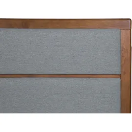Beliani Poissy 180 x 200 cm Dunkle Esche