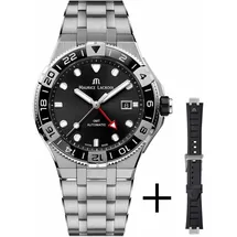 MAURICE LACROIX Aikon GMT Edelstahl 44 mm AI6158-SS00F-330-A