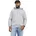 JACK JONES Male Hoodie SWEAT HOOD NOOS mit Känguru Tasche grau