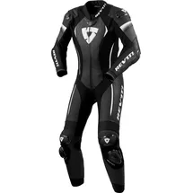 RevIt! Revit Xena 4 Damen 1-Teiler Motorrad Lederkombi, schwarz/weiß, 36