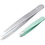 truyu Pinzetten-Set Tweeze & Shape Silber