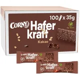 CORNY Haferkraft Kakao Müsliriegel 100 Riegel