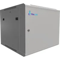 Extralink 9U 600x600 ASP gray Wandmontage, Metalltür, Wandmont