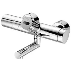 Schell Vitus Wand-Waschtisch-Thermostat 002400699 270 mm, Batteriebetrieb, Desinfektion, verchromt