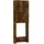 vidaXL Waschmaschinenschrank 64 x 25,5 x 190 cm Räuchereiche Holz