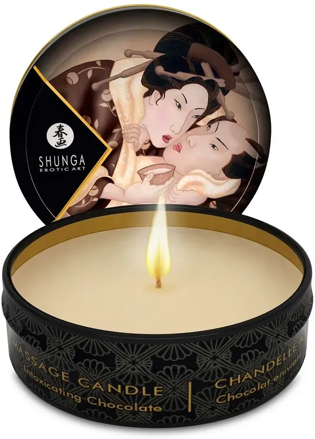 SHUNGA - MINI CARESS BY CANDELIGHT SCHOKOLADENMASSAGEKERZE 30 ML