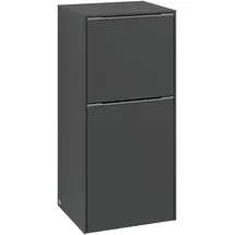 Villeroy & Boch Subway 3.0 Seitenschrank 40 x 86 x 36,2 cm Grau/Schwarz