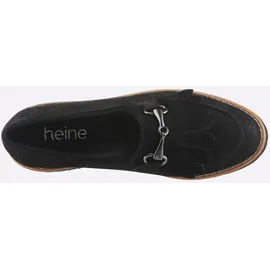 Heine Slipper Damen Schwarz 37