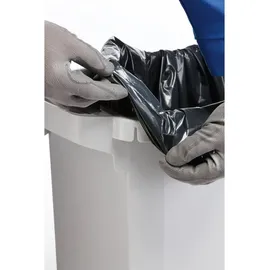 Durable Durabin 60 l grau mit blauem Deckel
