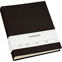 Semikolon Classic Medium Fotoalbum Schwarz 80 Blätter Hardcover-Bindung