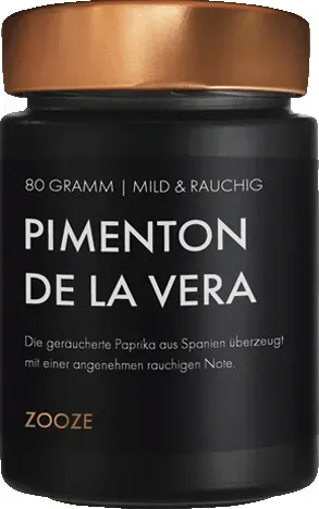 Zooze Pimenton de la Vera - mild (Geräucherte Paprika), 80g