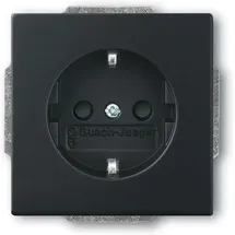 Busch-Jaeger Schuko-Steckdose 20 EUCRB-885 Schwarz 1 St.