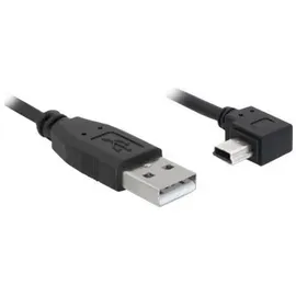 DeLock USB-A auf Mini-USB 3 m Schwarz