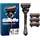 Gillette ProGlide Nassrasierer + 4 Rasierklingen