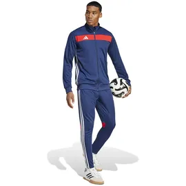 adidas Tiro 25 Essentials Trainingsanzug Team Navy Blue/Red XXL