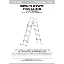 Summer Waves Poolleiter 91 cm