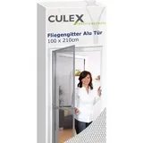 culex Fliegengitter Türbausatz Basic 100 x 210 cm Dunkelgrau