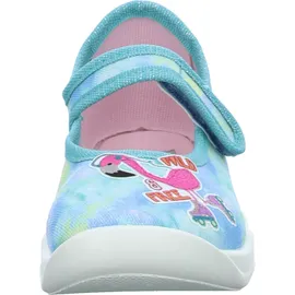 superfit Bubble Hausschuhe, Hellblau 8410, 26 EU