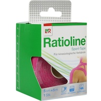 LOHMANN & RAUSCHER Ratioline Sport-Tape 5cmx5m pink