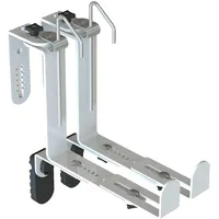 Geli 2 Blumenkastenhalter TYP U Weiß 3-fach verstellbar