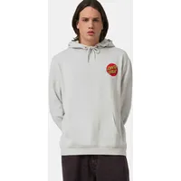 Santa Cruz Hoodie Classic Dot Chest Grau/Weiß M