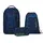 Satch match plus Blue Tech 3 tlg. inkl. Mäppchen und Turnbeutel