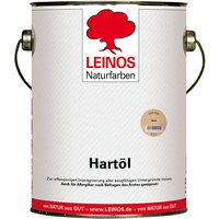 LEINOS Holzöl 2,5 l | Hartöl Weiß für Tische Möbel Arbeitsplatten | Teak Eiche Möbelöl für effektive Versiegelung und langanhaltenden Schutz im Innenbereich