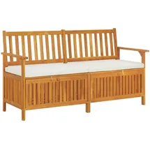 vidaXL Truhenbank 148 x 56 x 43 cm Braun